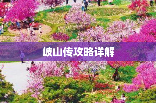 岐山传攻略详解图片