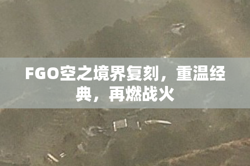 FGO空之境界复刻图片