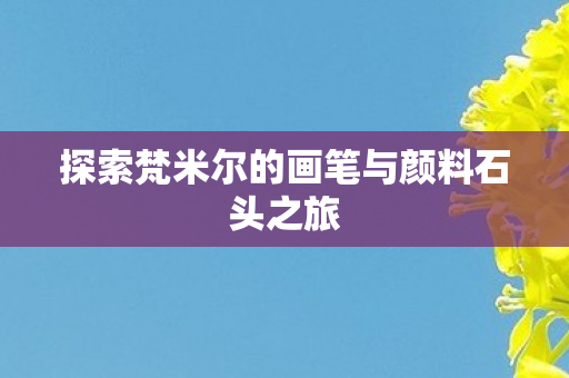 探索梵米尔的画笔与颜料石头之旅图片