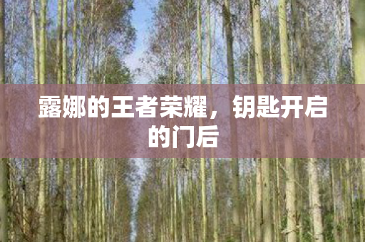 露娜的王者荣耀图片
