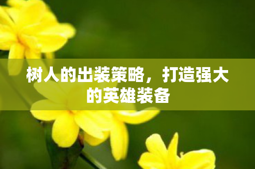 打造强大的英雄装备图片