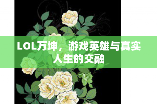 游戏英雄与真实人生的交融图片