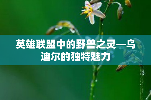 英雄联盟中的野兽之灵图片
