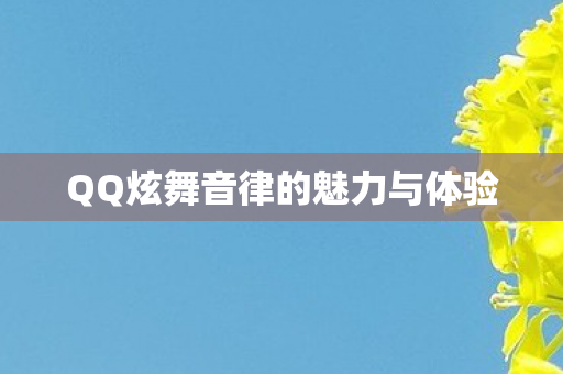 QQ炫舞音律的魅力与体验图片