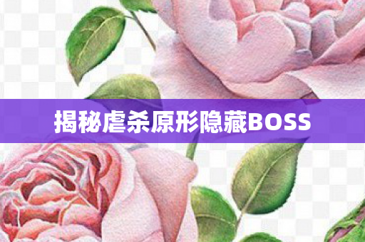 揭秘虐杀原形隐藏BOSS图片