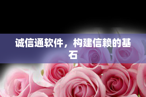 构建信赖的基石图片