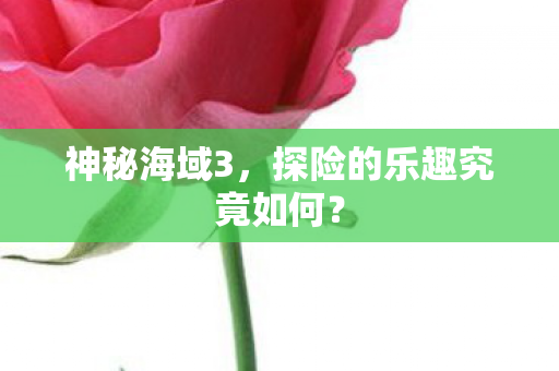 探险的乐趣究竟如何图片
