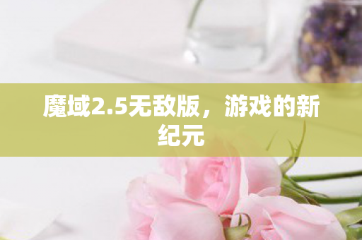 游戏的新纪元图片