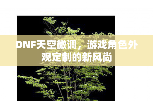 游戏角色外观定制的新风尚图片