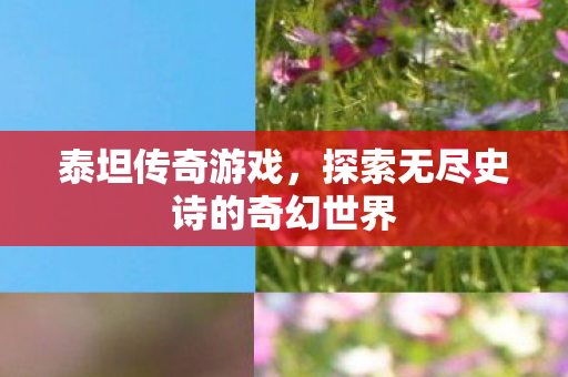 探索无尽史诗的奇幻世界图片