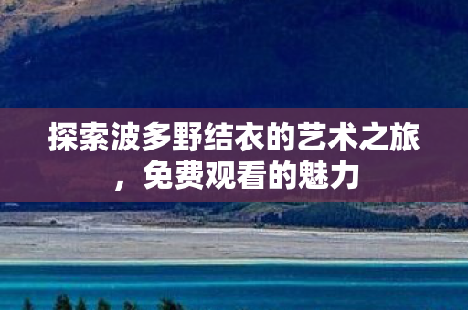探索波多野结衣的艺术之旅图片