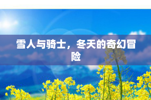 冬天的奇幻冒险图片