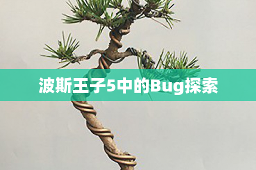 波斯王子5中的Bug探索图片