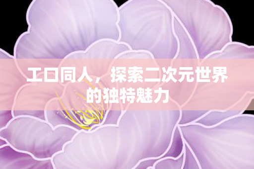 探索二次元世界的独特魅力图片