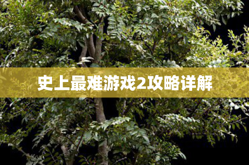 史上最难游戏2攻略详解图片