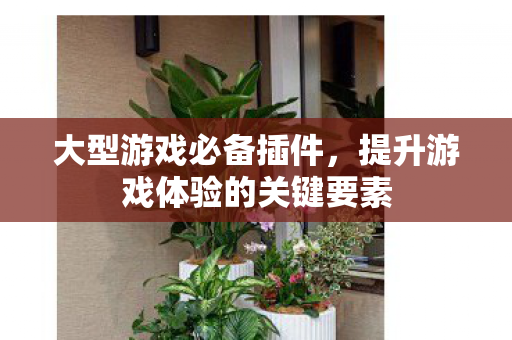提升游戏体验的关键要素图片