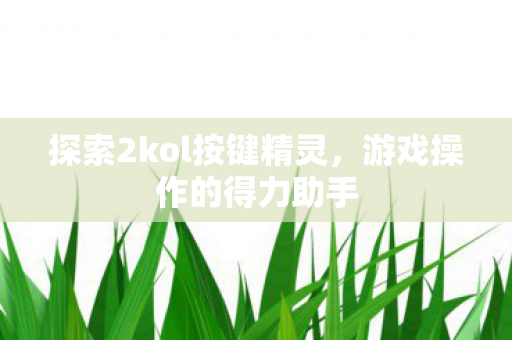 探索2kol按键精灵图片