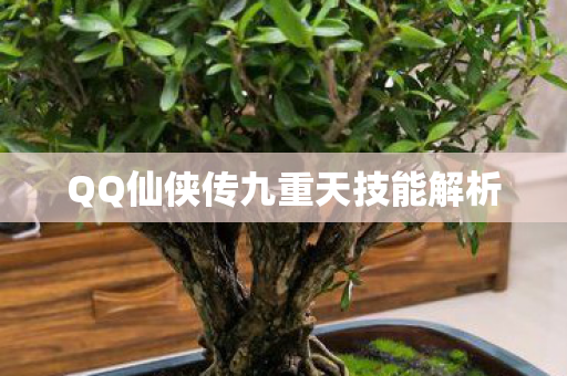 QQ仙侠传九重天技能解析图片