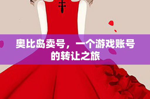 一个游戏账号的转让之旅图片