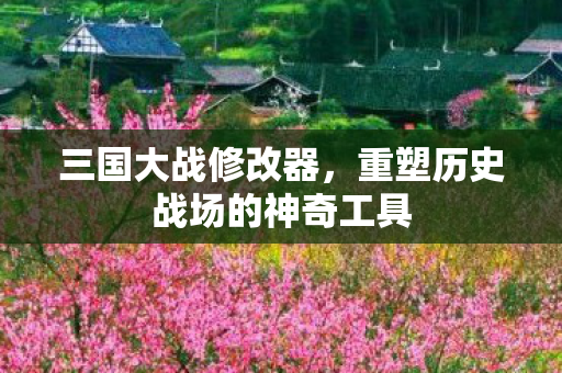 重塑历史战场的神奇工具图片