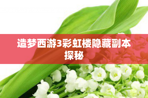 造梦西游3彩虹楼隐藏副本探秘图片