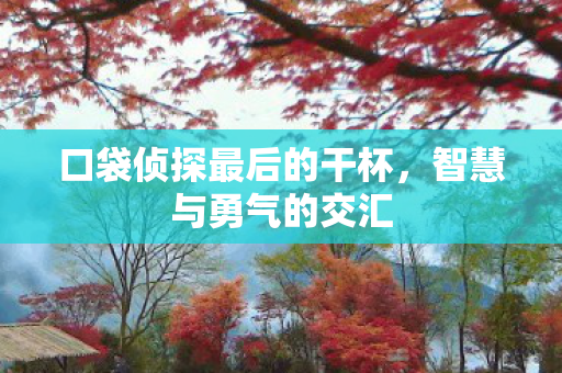 口袋侦探最后的干杯图片