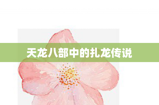 天龙八部中的扎龙传说图片