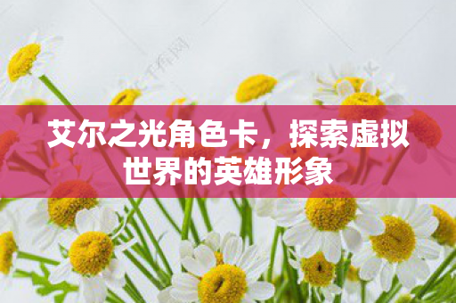 探索虚拟世界的英雄形象图片