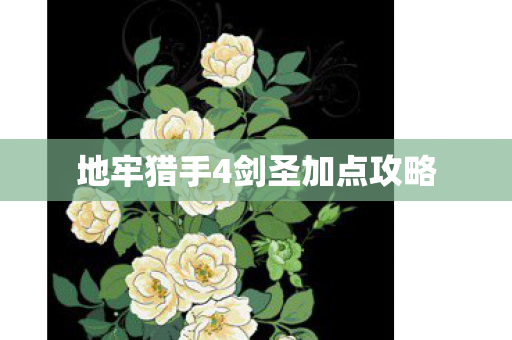 地牢猎手4剑圣加点攻略图片