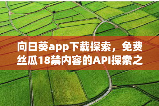 免费丝瓜18禁内容的API探索之旅图片