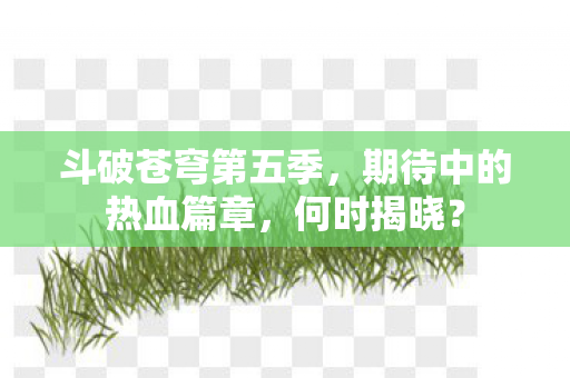 期待中的热血篇章图片