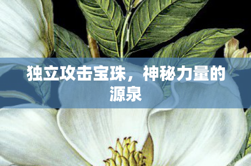 神秘力量的源泉图片