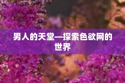 探索色欲网的世界图片