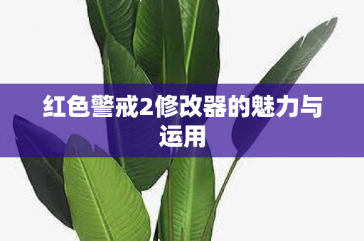 红色警戒2修改器的魅力与运用图片