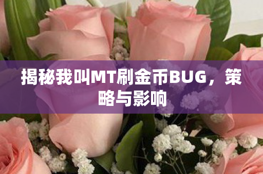 揭秘我叫MT刷金币BUG图片