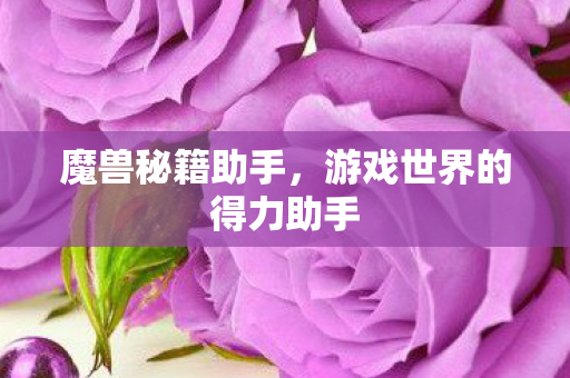 游戏世界的得力助手图片