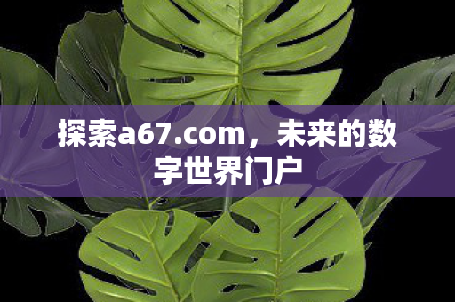未来的数字世界门户图片
