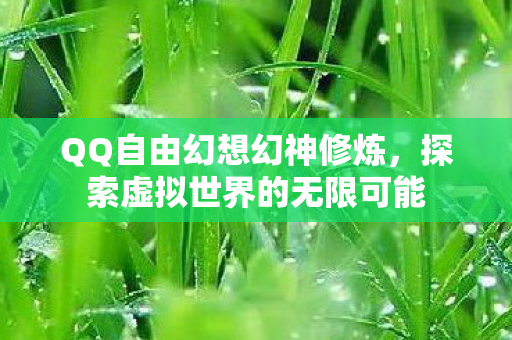 探索虚拟世界的无限可能图片