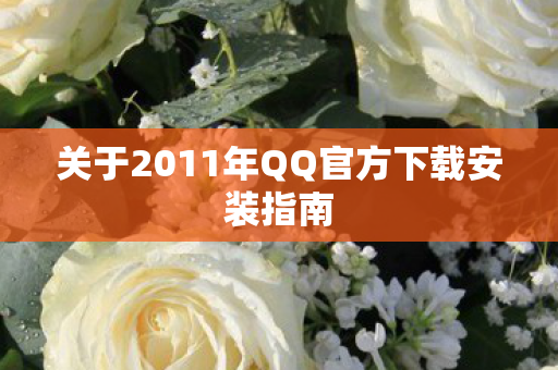 关于2011年QQ官方下载安装指南图片