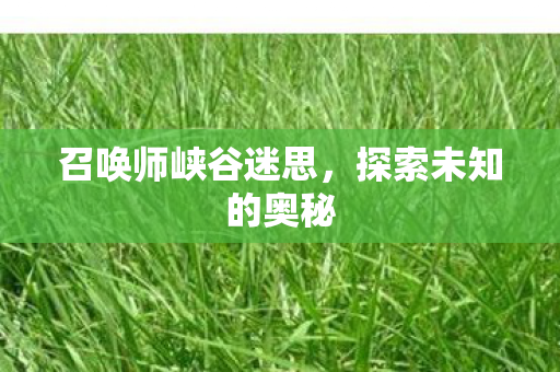 召唤师峡谷迷思图片