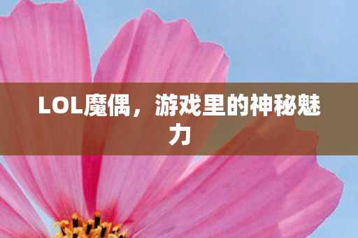 游戏里的神秘魅力图片