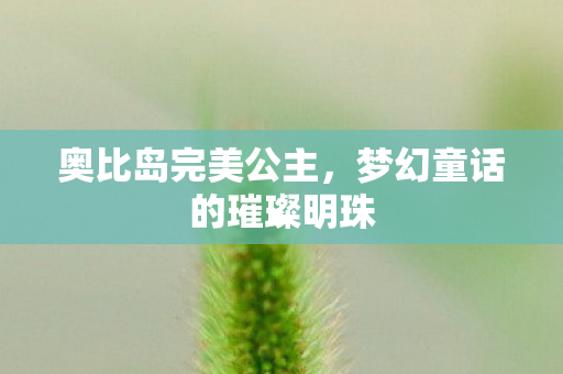 梦幻童话的璀璨明珠图片