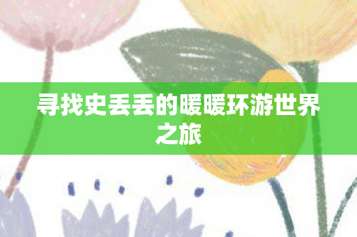 寻找史丢丢的暖暖环游世界之旅图片