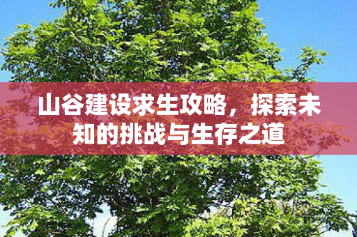 探索未知的挑战与生存之道图片