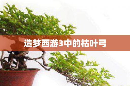 造梦西游3中的枯叶弓图片