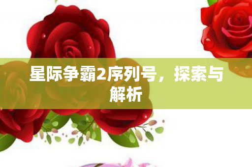 星际争霸2序列号图片
