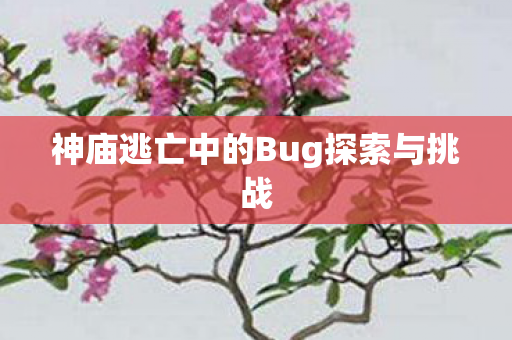 神庙逃亡中的Bug探索与挑战图片