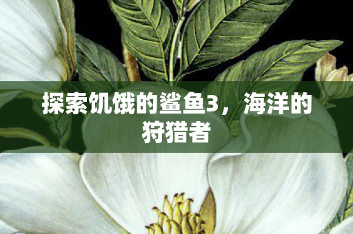探索饥饿的鲨鱼3图片