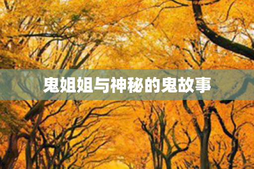 鬼姐姐与神秘的鬼故事图片