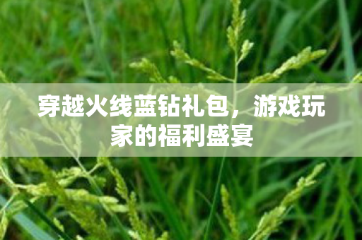 游戏玩家的福利盛宴图片